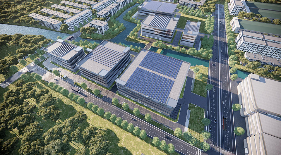 平湖市虹霓智造产业园项目及基础配套工程-智造产业园区二期项目(年产500套高端智能装备项目)工程